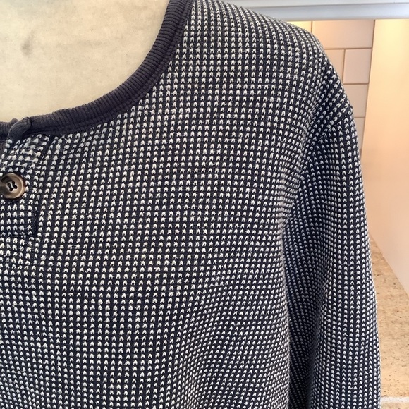 Marine Layer Pullover Blue & White Sweater Size XL - Picture 2 of 8